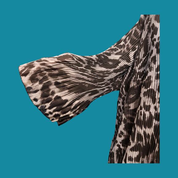 Just My Size Animal Print Blouse Size 3X - Picture 4 of 6
